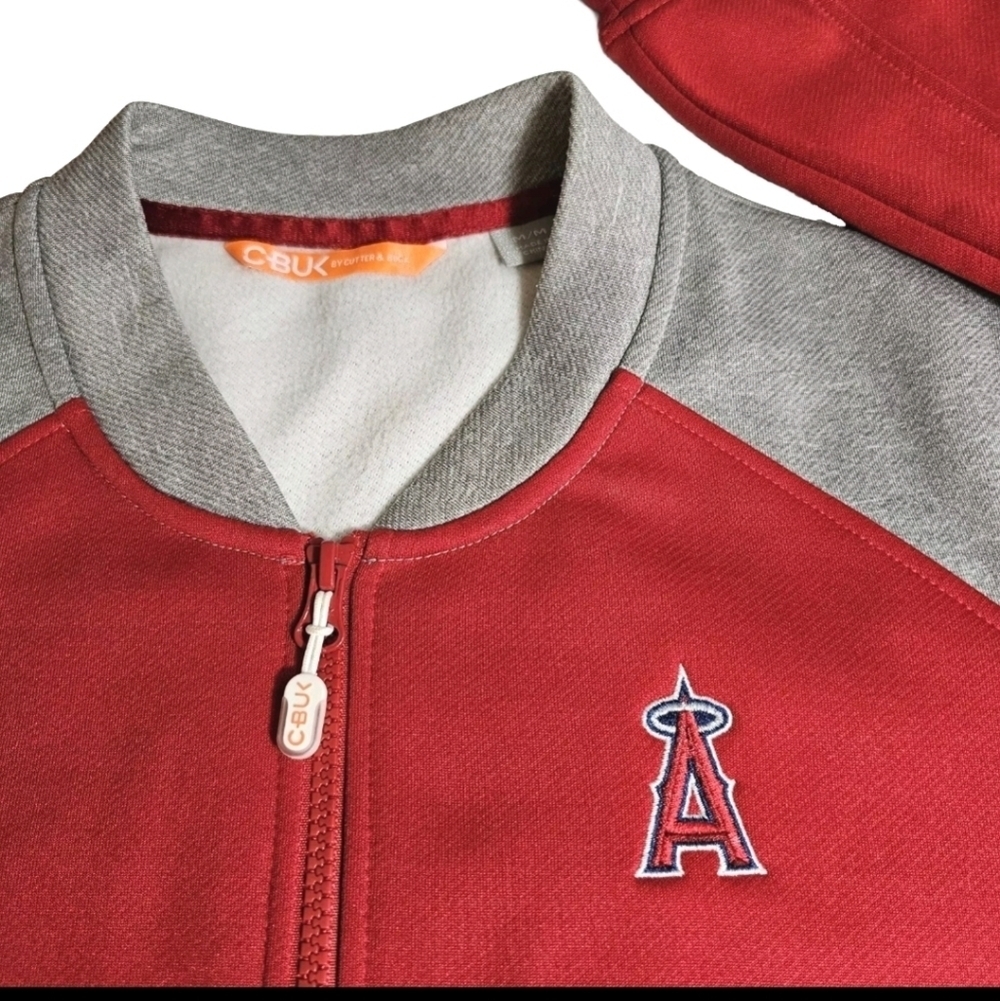 Cutter & Buck Women’s Full Zip Red Gray  San Francisco 49ers Athletic Jacket - Picture 3 of 13